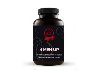 4 MEN UP potence & prostata & energie 60 kapslí