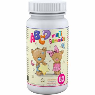 ABCD Multi Gummies 60 pektinových bonbónů