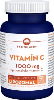 LIPOZOMAL vitamin C 1000mg 120 kapslí