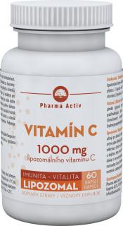 Lipozomal vitamin C 1000mg 60 kapslí