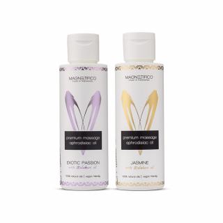 MAGNETIFICO masážní afrodiziakální olej Exotic passion+Jasmine 2x100ml
