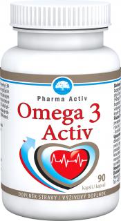 Omega 3 Activ 90 kapslí