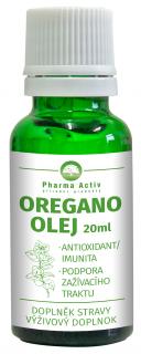 Oregano olej 100% s kapátkem 20 ml/Pharma Grade