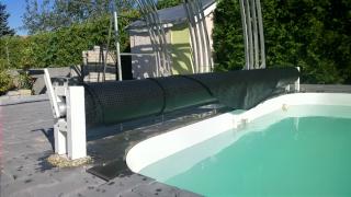 Naviják manuální pevný FIX FLOOR šíře bazénu: do 6m