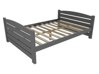 Dětská postel DP 011 XL Barva-3: barva šedá, Rozměr: 160 x 200 cm