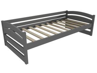 Dětská postel DP 031 Barva-3: barva šedá, Rozměr: 80 x 180 cm