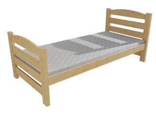 Dětská postel M 004 NEW* Barva-3: barva šedá, Rozměr: 80 x 180 cm