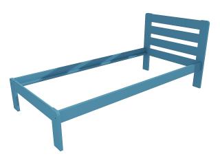 Jednolůžková postel VMK001A Barva-3: barva modrá, Rozměr: 90 x 200 cm