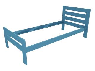 Jednolůžková postel VMK001C Barva-3: barva modrá, Rozměr: 100 x 200 cm