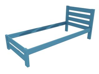 Jednolůžková postel VMK011B Barva-3: barva modrá, Rozměr: 100 x 200 cm