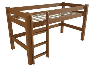 Patrová zvýšená postel 8X8 02B Barva-3: moření dub, Rozměr: 80 x 200 cm
