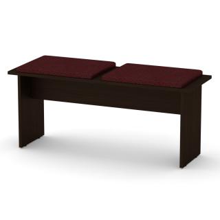 Taburet T-8 ABS Barva-2: wenge, Materiál potahu: vinyl - bordo