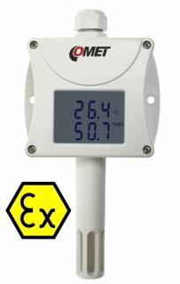 T3110Ex Jiskrově bezpečný prostorový snímač teploty a vlhkostii