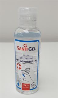 Sanit Gel čistící gel na ruce antimikrobiální 100 ml