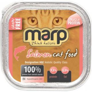 Marp Salmon - vanička pro kočky 100g