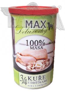 MAX de luxe - 3/4 kuřete s drštkami 1200g