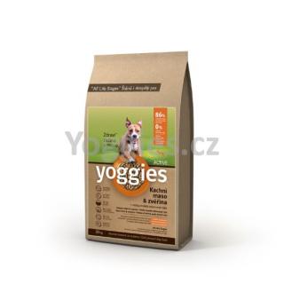 Yoggies - active, kachna a zvěřina hmotnost: 5 kg