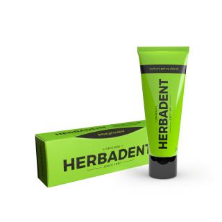 HERBADENT bylinný gel na dásně 25 g varianta: produkt s krabičkou