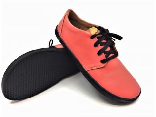 Barefoot celoroční boty Pegres BF81 lososové nízké 36, 24,0 cm, 9,0 cm