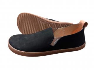 Barefoot espadrilky Pegres - BF82 slip-on černá 36, 24,0 cm, 9,0 cm