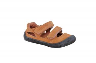 Protetika - barefoot sandále Berg brown 19, 12,1 cm, 5,2 cm