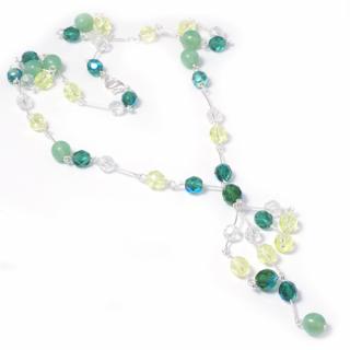 Ariel - náhrdelník zelený Délka: 50 cm