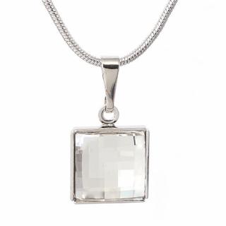 Fobos - náhrdelník s Crystalem Swarovski  «F»