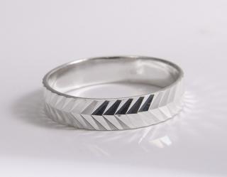 Friend Arrow - prsten stříbro 925/1000 Velikost: 51, Materiál: Stříbro 925