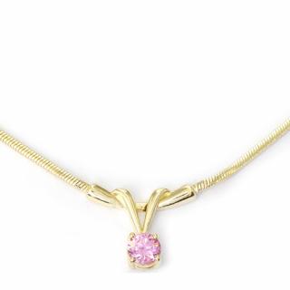 Nikol Pink - pozlacený náhrdelník Délka: 42 cm