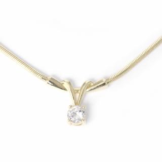 Nikol White - pozlacený náhrdelník Délka: 42 cm