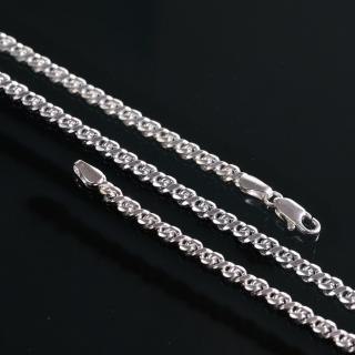 Ornelis 12 - náhrdelník postříbřený Délka: 45 cm