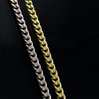 Pacific - řetízek stříbro 925/1000 Materiál: Pozlacené Stříbro 925 (14K), Délka: 40 cm