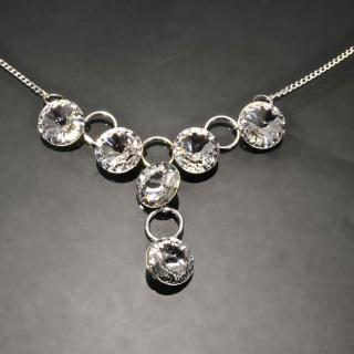 Rivola crystal - náhrdelník stříbro 925/1000