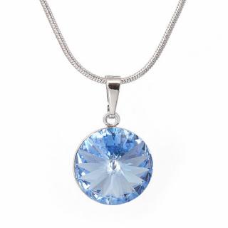 Rivola Vista - Light Sapphire - náhrdelník s přívěskem  «F»
