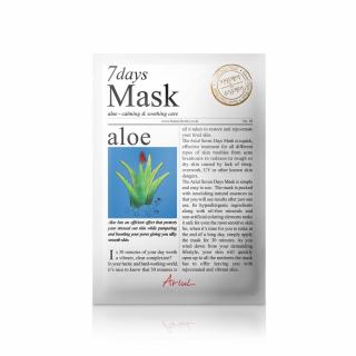 Ariul 7 DAYS Textilní pleťová maska Aloe Vera ke zklidnění pokožky 20g