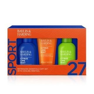 Baylis & Harding Pánská dárková sada péče o tělo mini Limetka a Máta 3 ks
