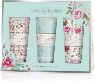 Baylis & Harding Royale garden Rose, Poppy & Vanilla Krémy na ruce 3 x 50 ml dárková sada