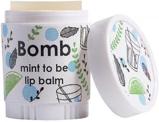 Bomb cosmetics Balzám na rty Mint to Be s bambuckým máslem 4,5 g