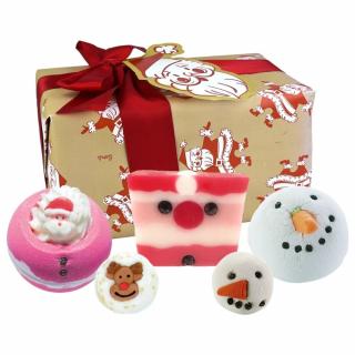 Bomb cosmetics Dárková koupelová sada Claus for Celebration 5 ks
