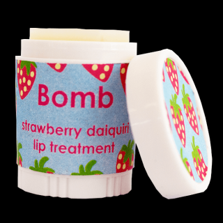 Bomb cosmetics Máslový balzám na rty Jahodový ráj, 4,5 g