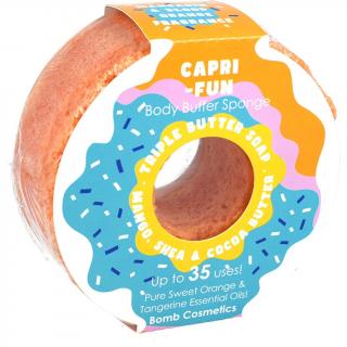 Bomb cosmetics Sprchová masážní houba Capri Fun Donut Body Buffer 165 g