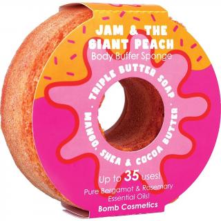 Bomb cosmetics Sprchová masážní houba Jam and the Giant 165 g