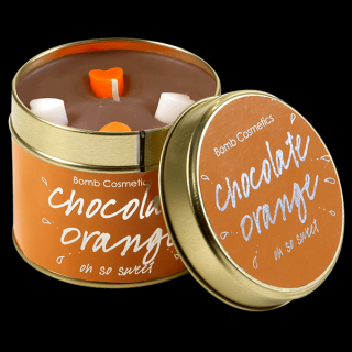 Bomb cosmetics Svíčka čokoláda pomeranč, 35 hod
