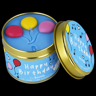 Bomb cosmetics Vonná svíčka Happy birthday (Všechno nejlepší) 35 hod