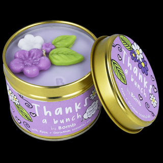 Bomb cosmetics Vonná svíčka Thanks a bunch (Děkuji ti) 35 hodin