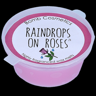 Bomb cosmetics Vosk v kelímku Raindrops on roses ( dešťové kapky růží) 35 g