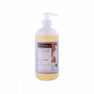 Botanico Klasicný masážní olej bez vůně čistý 500 ml