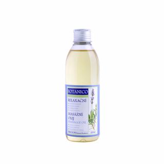 Botanico Konopný relaxační masážní olej s levandulí a s extraktem konopí 200ml
