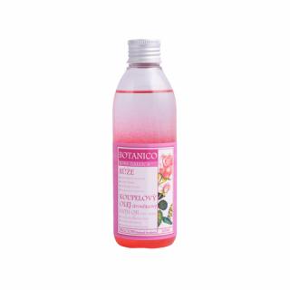 BOTANICO Růže koupelový olej s minerály z mrtvého moře relaxační dvoufázový 200 ml
