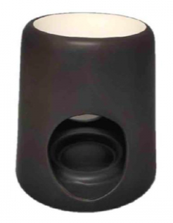 Bridgewater Candle Company Aromalampa Norre černá 12.5 × 12.5 cm
